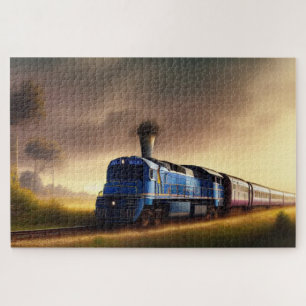 Steam Locomotive Jigsaw Puzzle