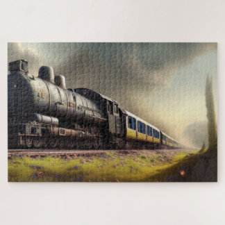 Steam Locomotive Jigsaw Puzzle