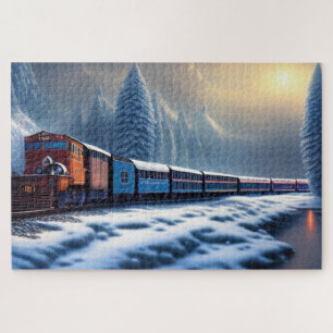 Steam Locomotive Jigsaw Puzzle