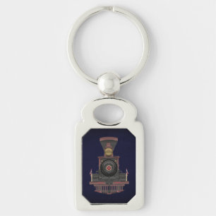 Steam Locomotive Key Ring