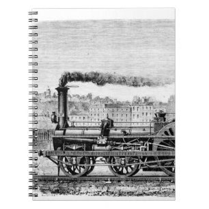 Steam locomotive notebook