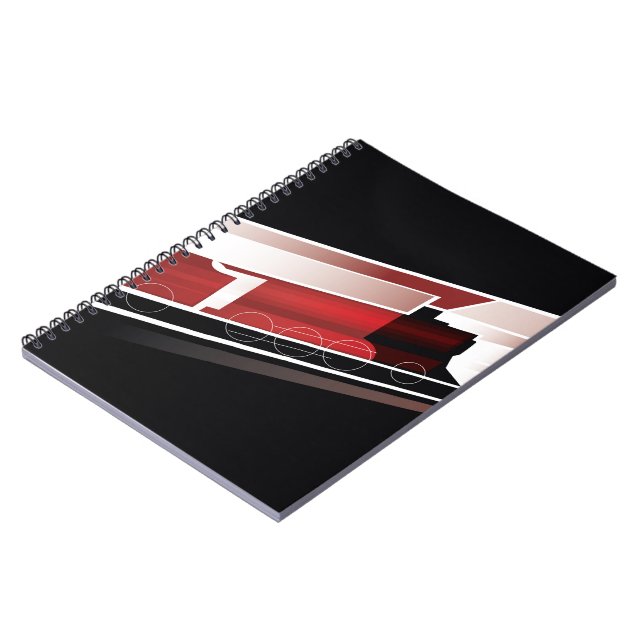 Steam Locomotive Notebook (Left Side)