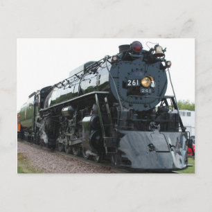 Steam Locomotive Postcard