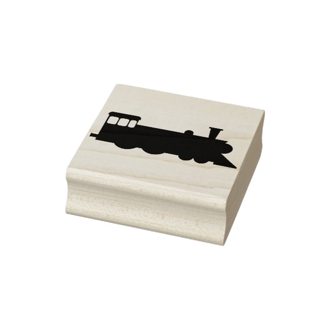 Steam Locomotive Rubber Stamp (Stamp)