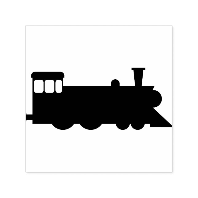 Steam Locomotive Self-inking Stamp (Design)