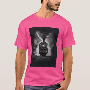 Steam Locomotive Train 4014 Vintage Railroad Big B T-Shirt