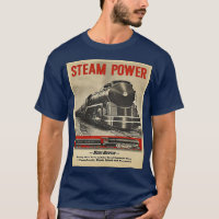 Steam Power Engine Train