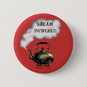 Steam Powered Button