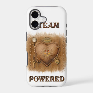 Steam Powered Heart iPhone4 Case