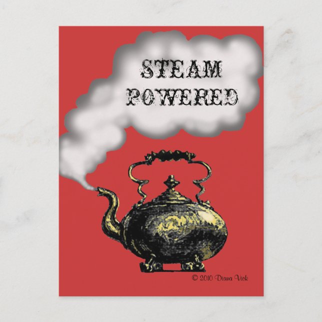 Steam Powered Postcard (Front)
