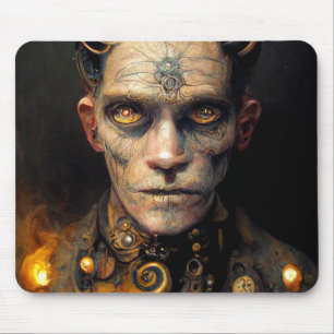 Steam Punk Celestial Demon Mouse Mat
