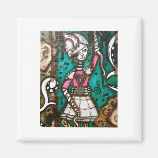 STEAM PUNK GIRL 4 MAGNET