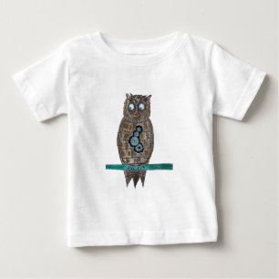 Steam Punk Owl Baby T-Shirt