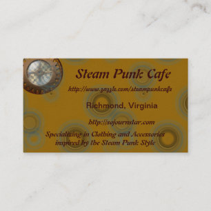 Steam Punk Style Business Cards
