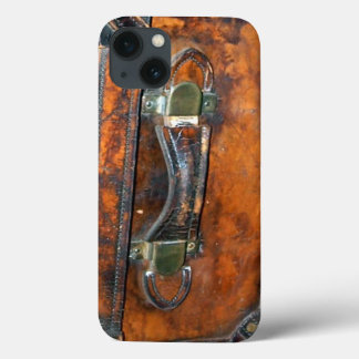 Steam-punk Vintage Antique Steamer-trunk photo iPhone 13 Case