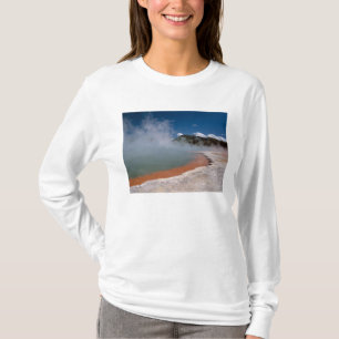 Steam rising from Champagne Pool at WAI-O-TAPU T-Shirt