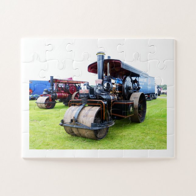 Steam rollers jigsaw puzzle (Horizontal)