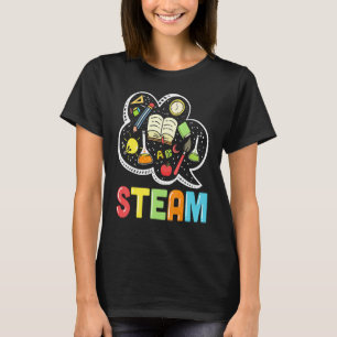 Steam Teacher And Student Back To School Stem T-Shirt