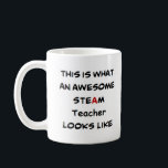 steam teacher, awesome coffee mug<br><div class="desc">steam teacher</div>