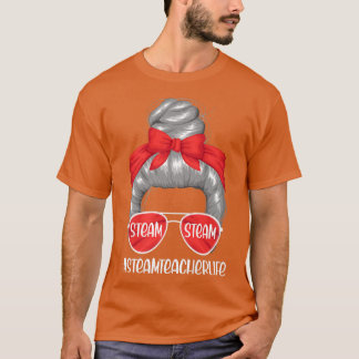 Steam Teacher Life Funny Science Lover Steam Graph T-Shirt