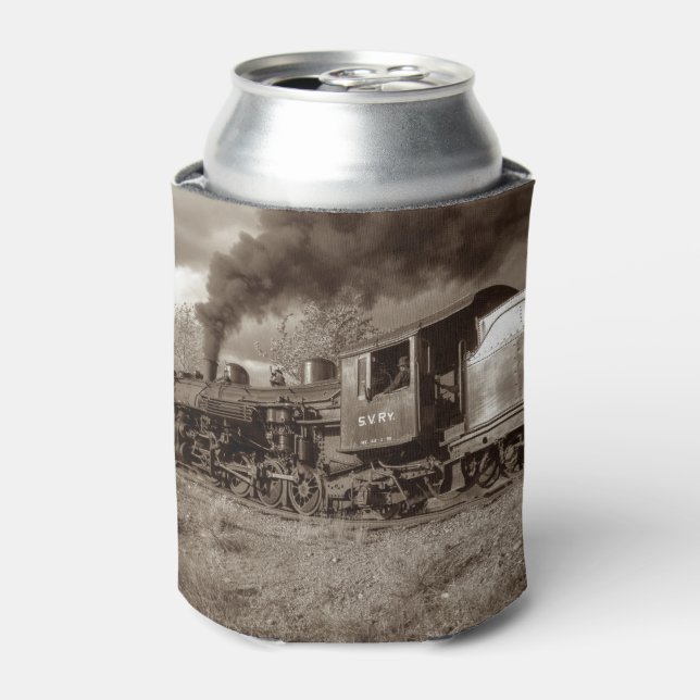 Steam Train 25D Can Cooler (Can Front)