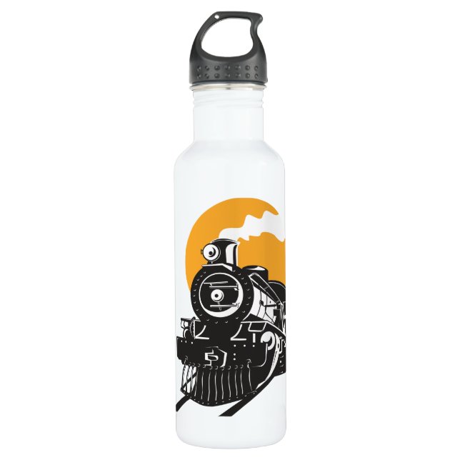 Steam Train 710 Ml Water Bottle (Front)