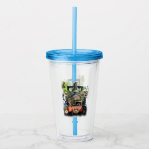 STEAM TRAIN ACRYLIC TUMBLER