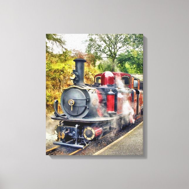 STEAM TRAIN CANVAS PRINT (Front)
