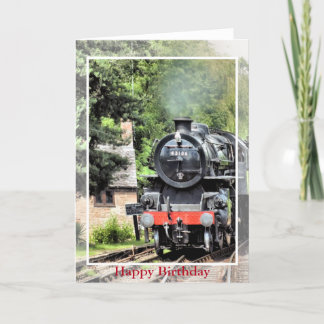 STEAM TRAIN CARD