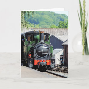 STEAM TRAIN   CARD
