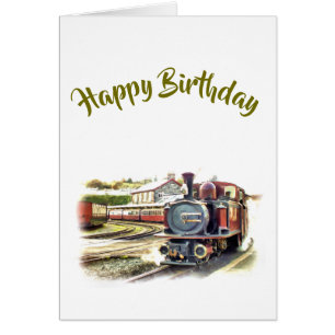 STEAM TRAIN CARD