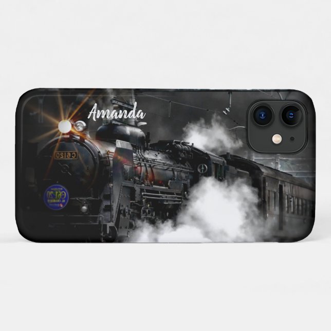 Steam Train Case-Mate iPhone Case (Back (Horizontal))