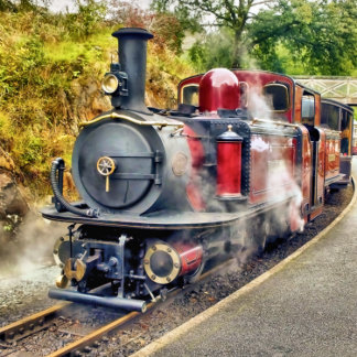 STEAM TRAIN CERAMIC KNOB