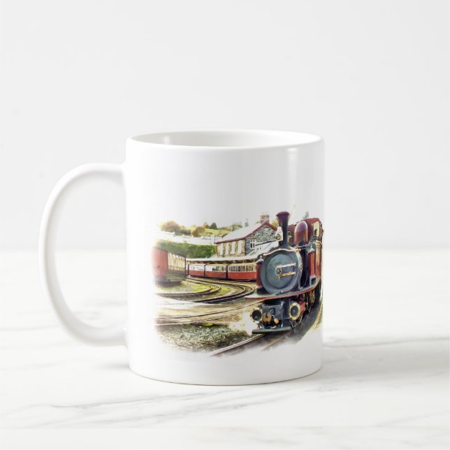 STEAM TRAIN COFFEE MUG (Left)