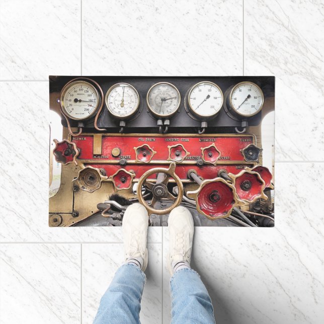 STEAM TRAIN DOORMAT (Indoor)
