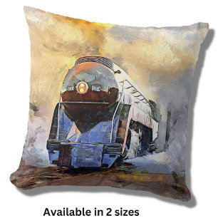 Steam Train Engine N&W 611 Locomotive in Steam Cushion