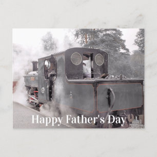 STEAM TRAIN  FATHER'S DAY CARD