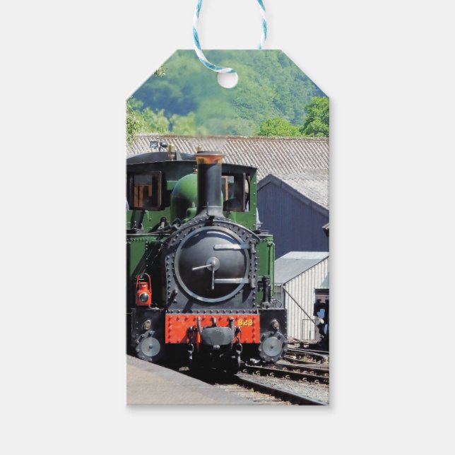 STEAM TRAIN   GIFT TAGS (Front)