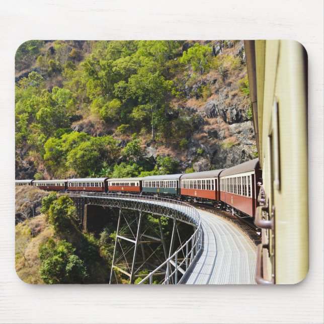 Steam Train in Cairns, Australia Mouse Mat (Front)
