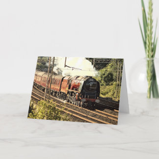 Steam Train in the Countryside (5503)  Card