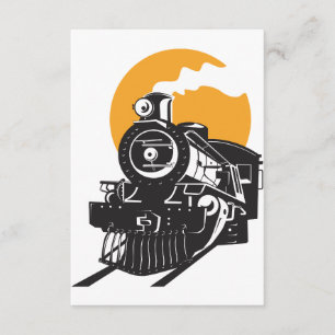 Steam Train Invitations