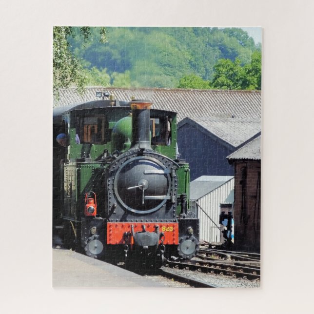 STEAM TRAIN  JIGSAW PUZZLE (Vertical)