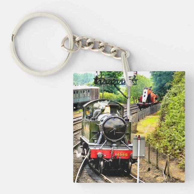 STEAM TRAIN KEY RING (Front)