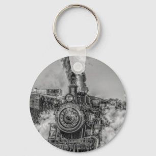 Steam Train Key Ring