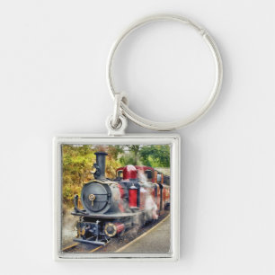 STEAM TRAIN KEY RING