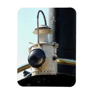 STEAM TRAIN LAMP MAGNET