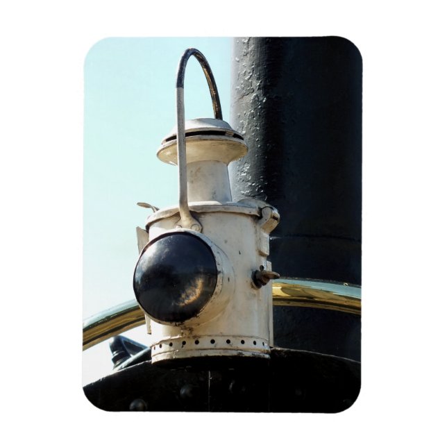 STEAM TRAIN LAMP MAGNET (Vertical)