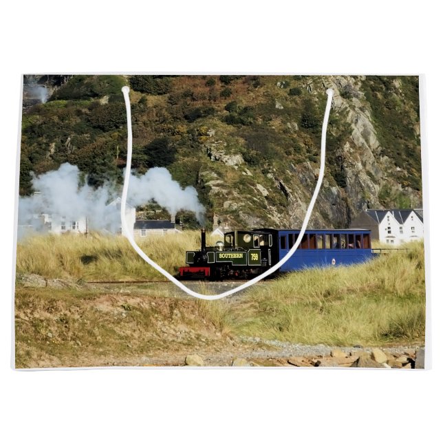 STEAM TRAIN LARGE GIFT BAG (Front)
