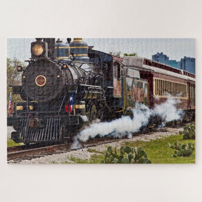 Steam Train Locomotive #24 Jigsaw Puzzle 1014 pc. (Horizontal)
