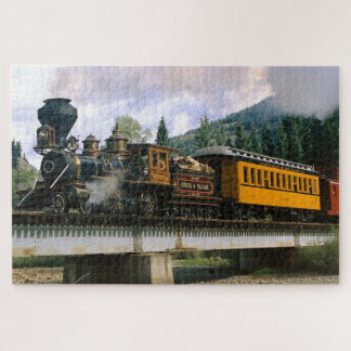 Steam Train Locomotive #27 Jigsaw Puzzle 1014 pc.